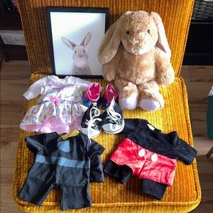 Plush Bunny +9 accessories & free gifts !